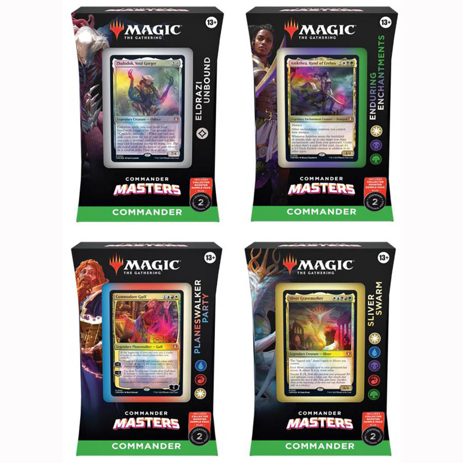 COMMANDER MASTERS COMMANDER DECKS – Gopher Games