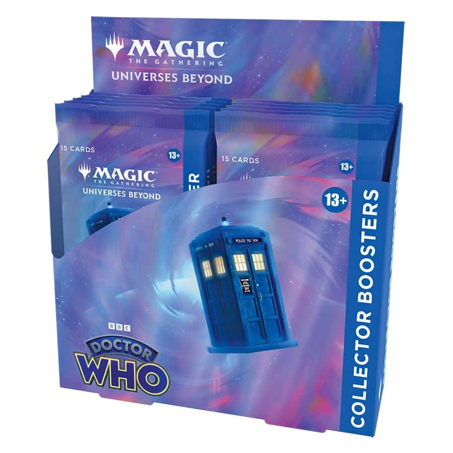 UNIVERSES BEYOND: DOCTOR WHO: COLLECTOR BOOSTERS BOX | Gopher Games