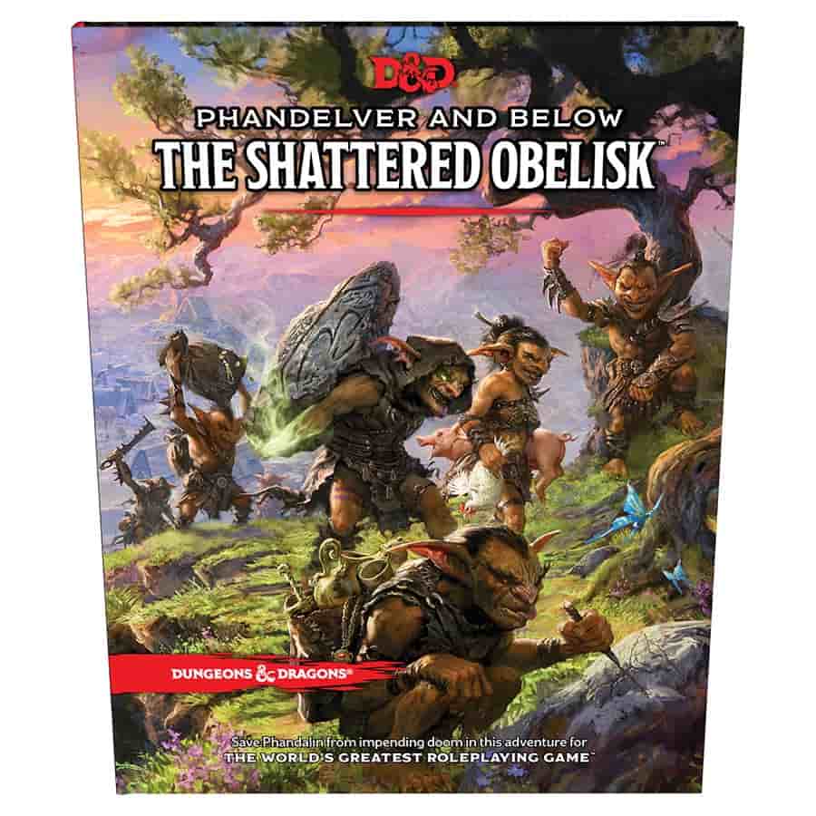 DUNGEONS AND DRAGONS: PHANDELVER AND BELOW: THE SHATTERED OBELISK (STANDARD COVER) | Gopher Games