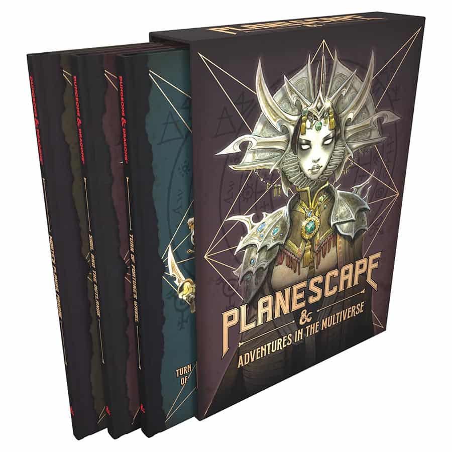 DUNGEONS AND DRAGONS (5E): PLANESCAPE: ADVENTURES IN THE MULTIVERSE (ALTERNATE ART COVER) | Gopher Games