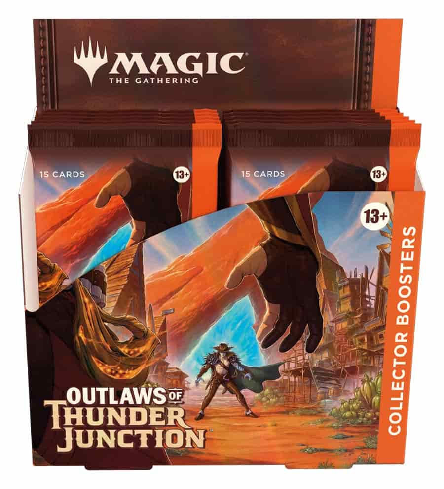 MAGIC THE GATHERING: OUTLAWS OF THUNDER JUNCTION COLLECTOR BOOSTER BOX Gopher Games MAGIC THE GATHERING: OUTLAWS OF THUNDER JUNCTION COLLECTOR BOOSTER BOX Gopher Games