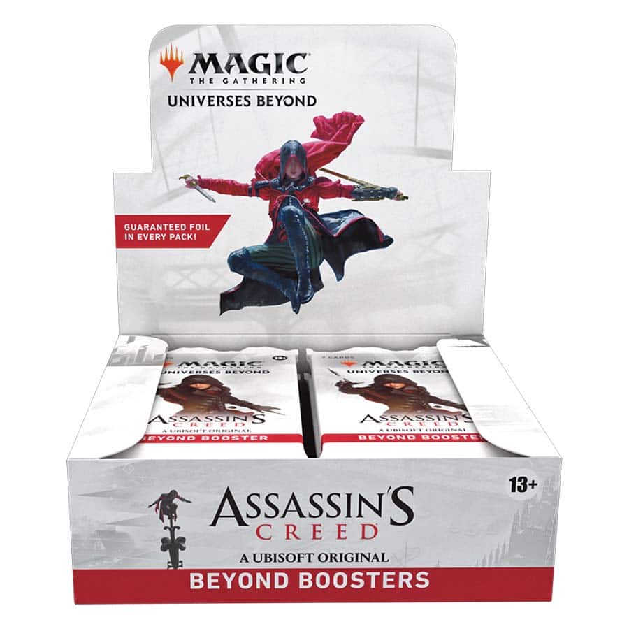 MAGIC THE GATHERING: UNIVERSES BEYOND: ASSASSINS CREED BEYOND BOOSTER (24CT) | Gopher Games