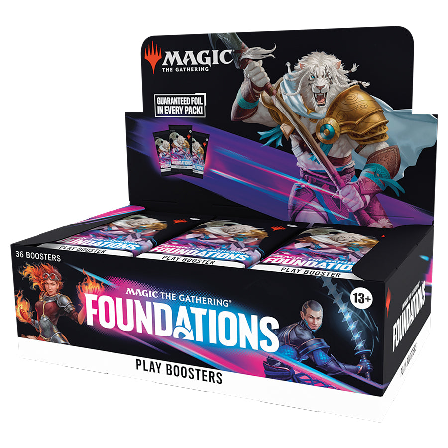 (preorder) MAGIC THE GATHERING: FOUNDATIONS PLAY BOOSTER (36CT) | Gopher Games