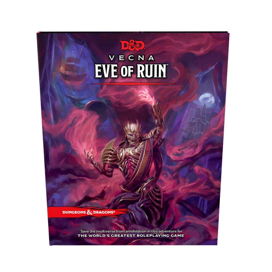 (preorder) DUNGEONS AND DRAGONS: VECNA: EVE OF RUIN (HARDCOVER) | Gopher Games