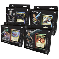 (preorder releases June 13th) MAGIC THE GATHERING: UNIVERSES BEYOND FINAL FANTASY COMMANDER DECKS | Gopher Games