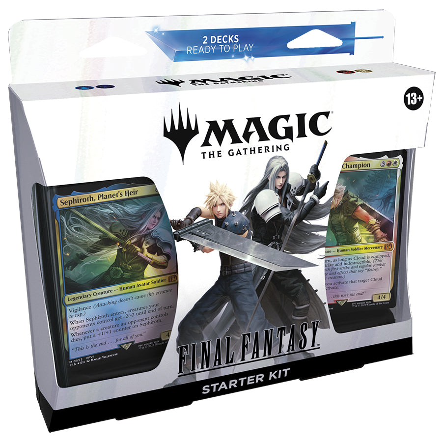 (preorder releases June 13th) MAGIC THE GATHERING: UNIVERSES BEYOND: FINAL FANTASY STARTER KIT | Gopher Games