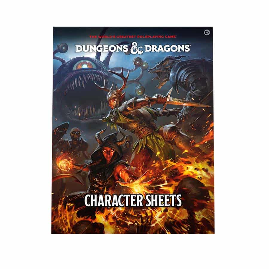 DUNGEONS AND DRAGONS (2024 EDITION) CHARACTER SHEETS | Gopher Games