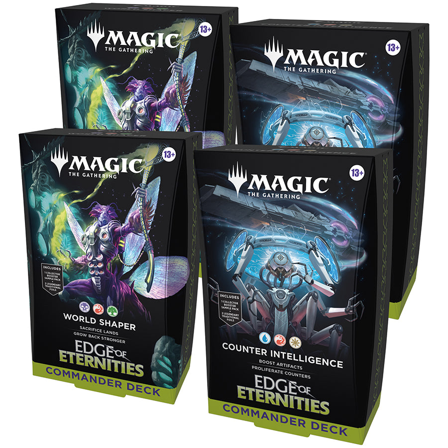 MAGIC THE GATHERING: EOE EDGE OF ETERNITIES COMMANDER DECKS | Gopher Games