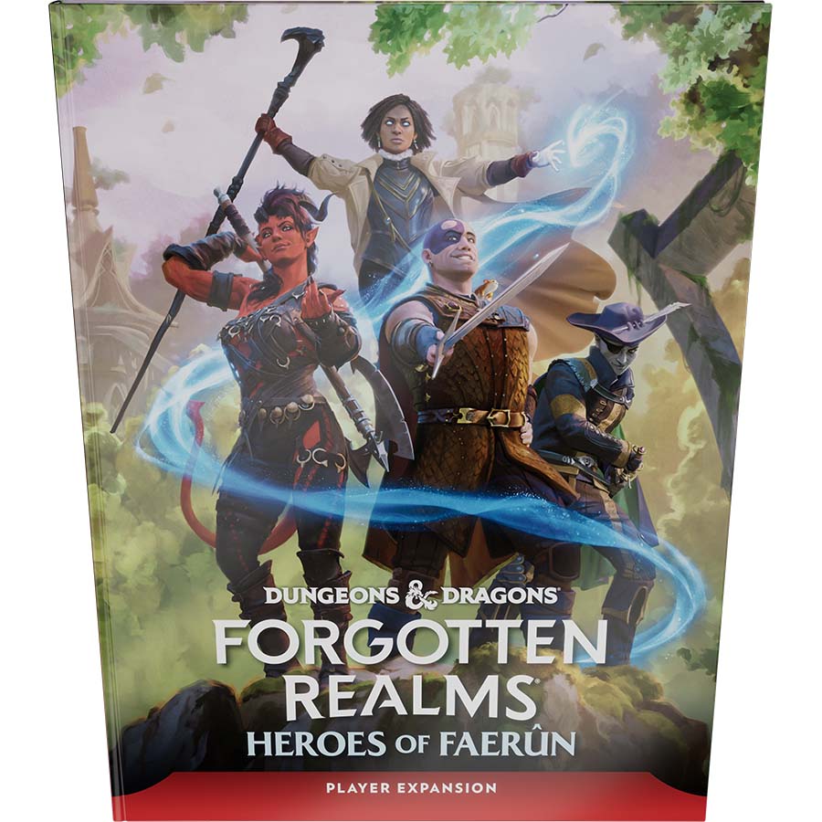 (PRE-ORDER Release Date 11/11/2025)  Dungeons and Dragons: Heroes of Faerun (Hard Cover) | Gopher Games