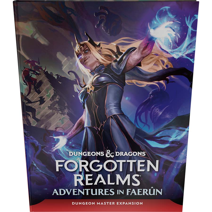 (PRE-ORDER Release Date 11/11/2025) DUNGEONS AND DRAGONS: ADVENTURES IN FAERUN (HARDCOVER) | Gopher Games