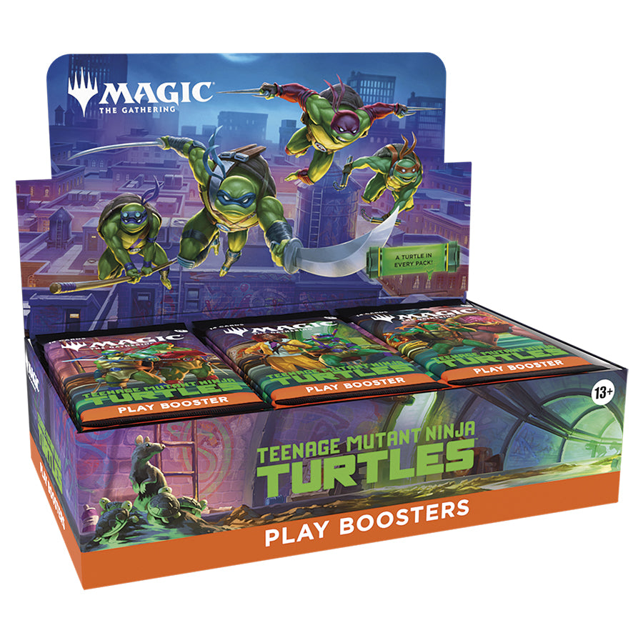 (PRE-ORDER Release Date 03/06/2026) MAGIC THE GATHERING: TMT TEENAGE MUTANT NINJA TURTLES PLAY BOOSTER | Gopher Games