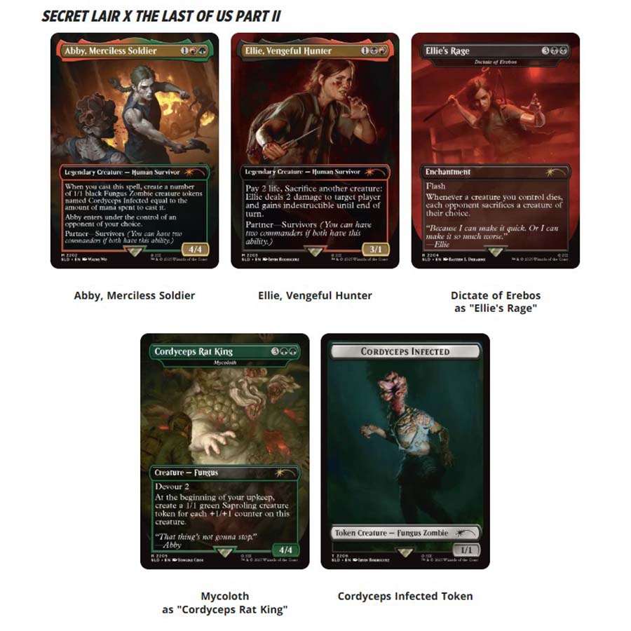 MAGIC THE GATHERING: SLD SECRET LAIR DROP: THE LAST OF US PART TWO: PATH OF RETRIBUTION (NONFOIL) | Gopher Games