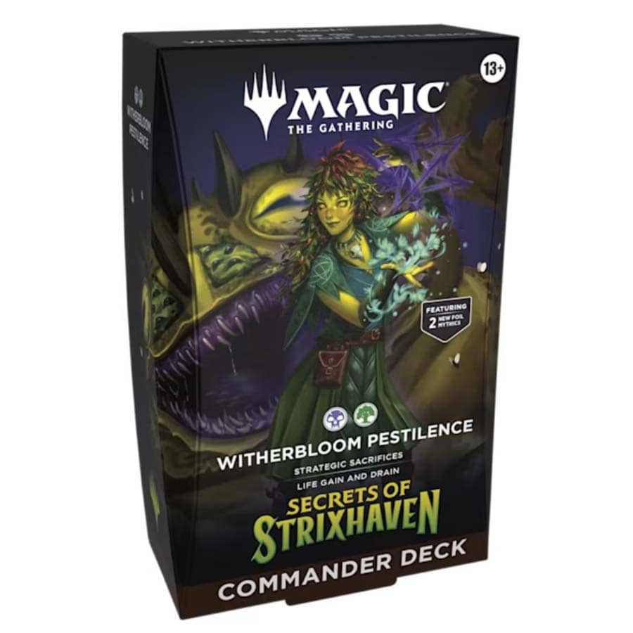 (Pre-Order 4/24) MAGIC THE GATHERING: SOS SECRETS OF STRIXHAVEN COMMANDER DECKS | Gopher Games