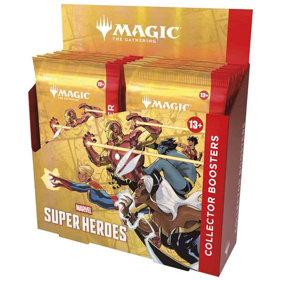 (Pre-Order 6/26/26) MAGIC THE GATHERING: MSH MARVEL SUPER HEROES COLLECTOR BOOSTER (12CT) | Gopher Games