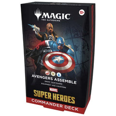 (Pre-Order Release Date 6/26/26) MAGIC THE GATHERING: MSH MARVEL SUPER HEROES COMMANDER DECKS | Gopher Games