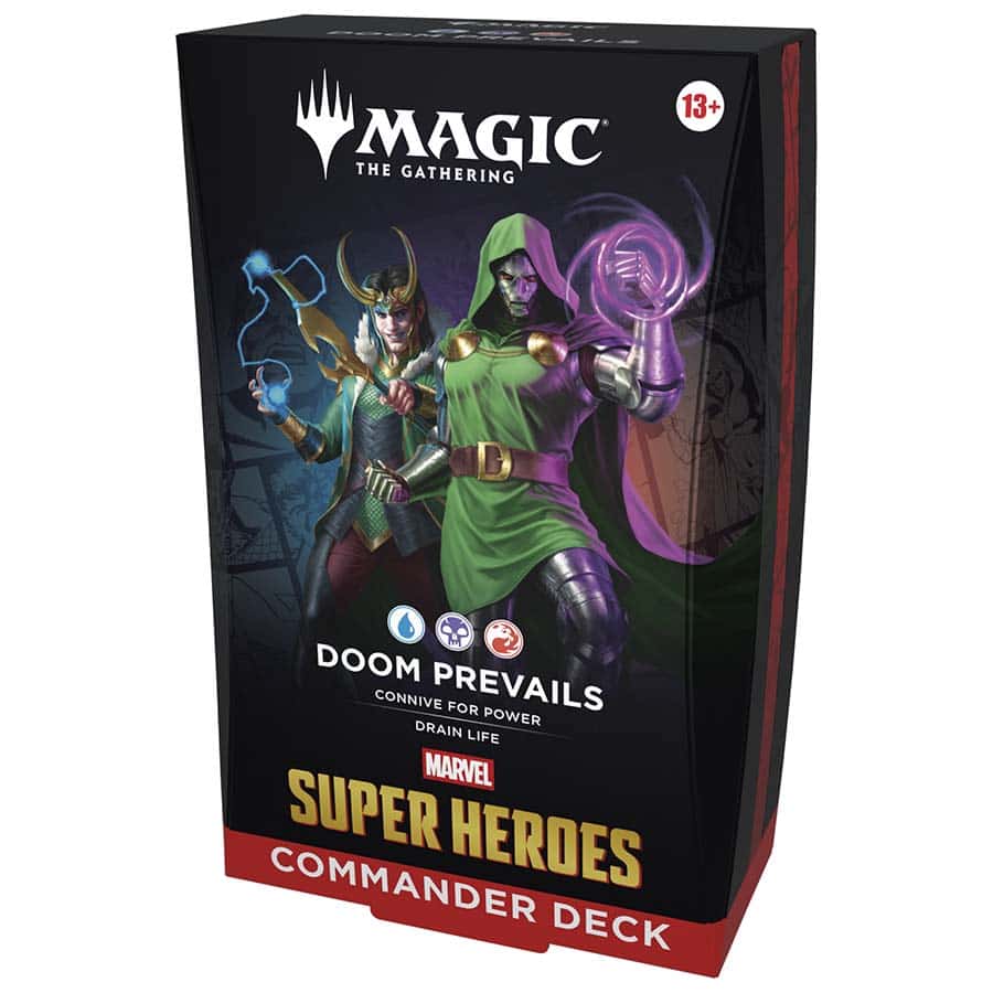 (Pre-Order Release Date 6/26/26) MAGIC THE GATHERING: MSH MARVEL SUPER HEROES COMMANDER DECKS | Gopher Games