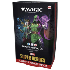 (Pre-Order Release Date 6/26/26) MAGIC THE GATHERING: MSH MARVEL SUPER HEROES COMMANDER DECKS | Gopher Games