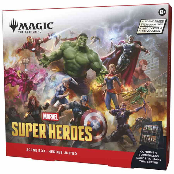 マジック：ザ・ギャザリング Magic: The Gathering Marvel Super Heroes MAGIC THE GATHERING: MSH MARVEL SUPER HEROES SCENE BOX: HEROES