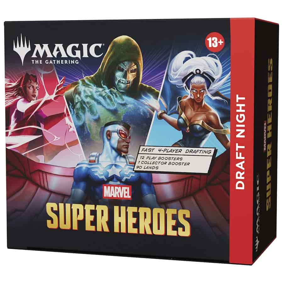 (Pre-Order Release Date 6/26/26) MAGIC THE GATHERING: MSH MARVEL SUPER HEROES DRAFT NIGHT | Gopher Games