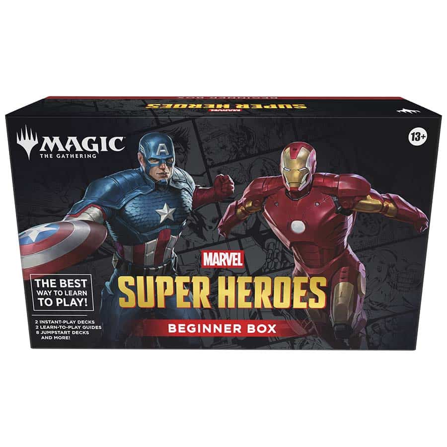 (Pre-Order Release Date 6/26/26) MAGIC THE GATHERING: MSH MARVEL SUPER HEROES BEGINNER BOX | Gopher Games