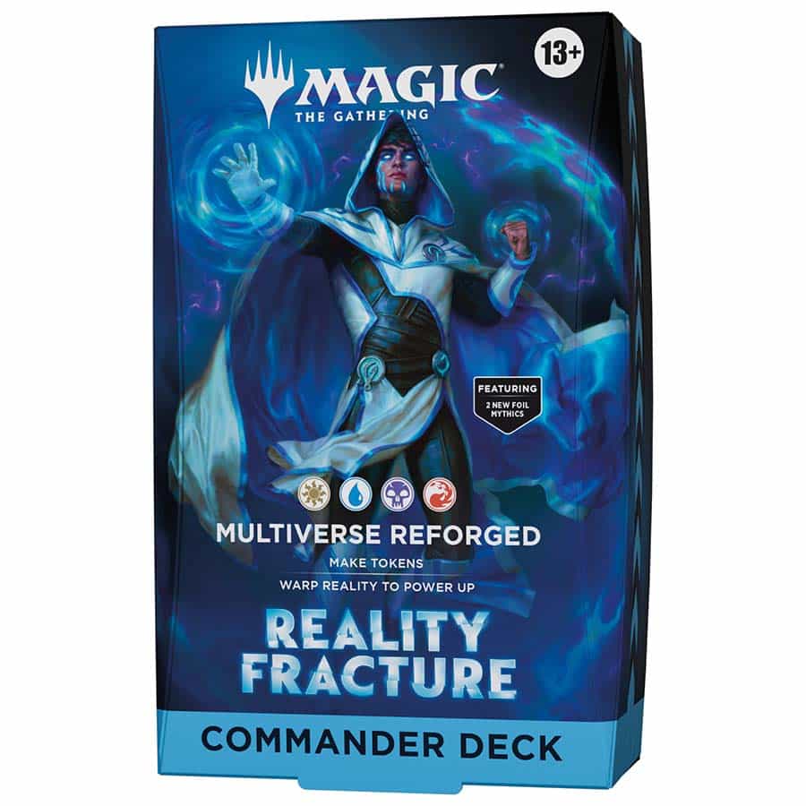 (PRE-ORDER Release date 10/02/2026) MAGIC THE GATHERING: Reality Fracture Commander Deck - Multiverse Reforged | Gopher Games