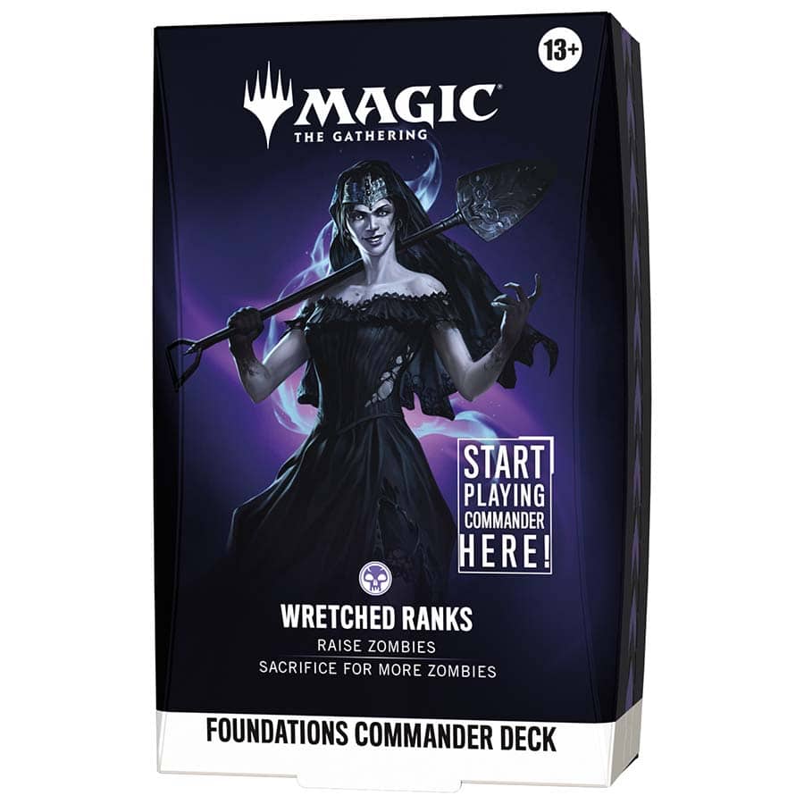 (Pre order release date 10/2/2026) MAGIC THE GATHERING: FDN FOUNDATIONS COMMANDER DECKS | Gopher Games
