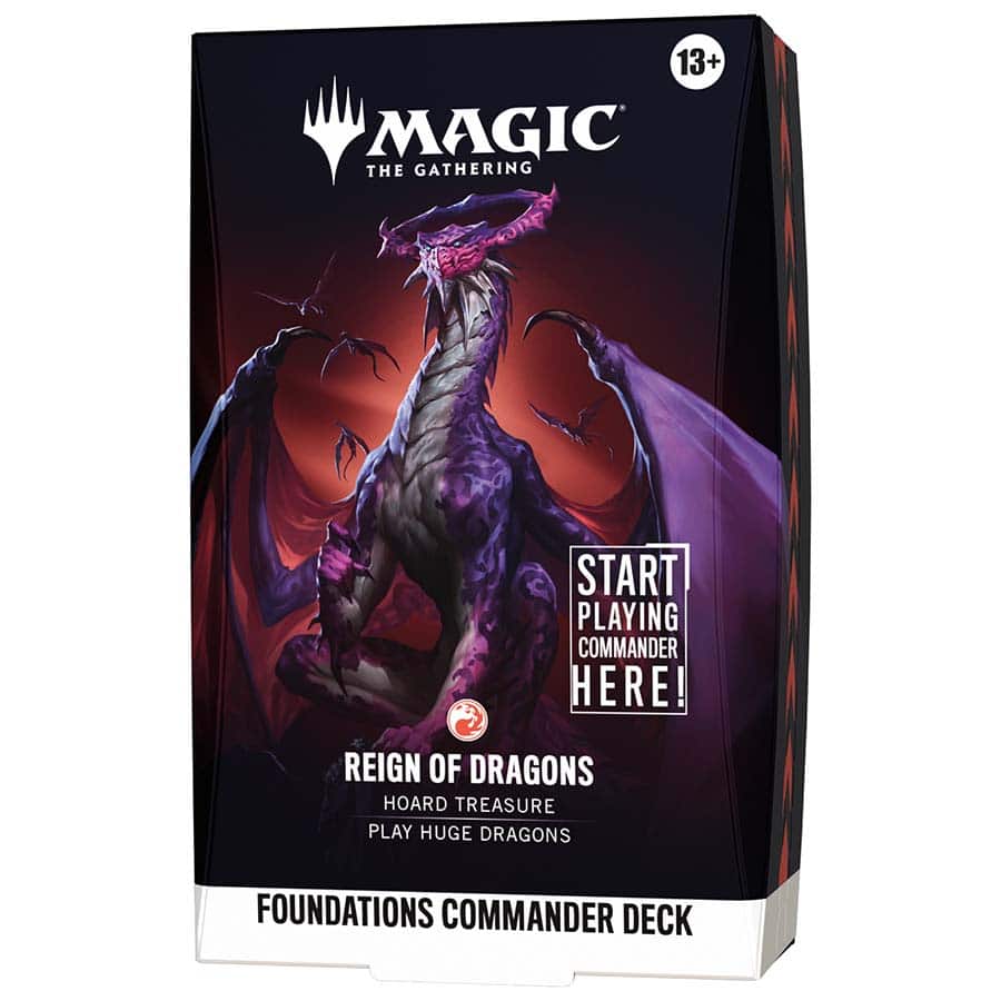 (Pre order release date 10/2/2026) MAGIC THE GATHERING: FDN FOUNDATIONS COMMANDER DECKS | Gopher Games