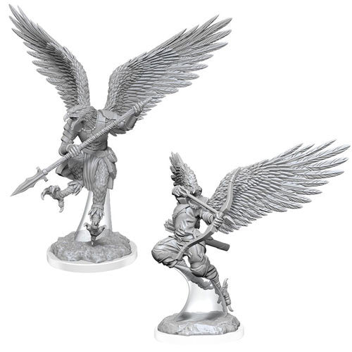 Dungeons & Dragons Nolzur`s Marvelous Unpainted Miniatures: W17 Aarakocra Fighters | Gopher Games