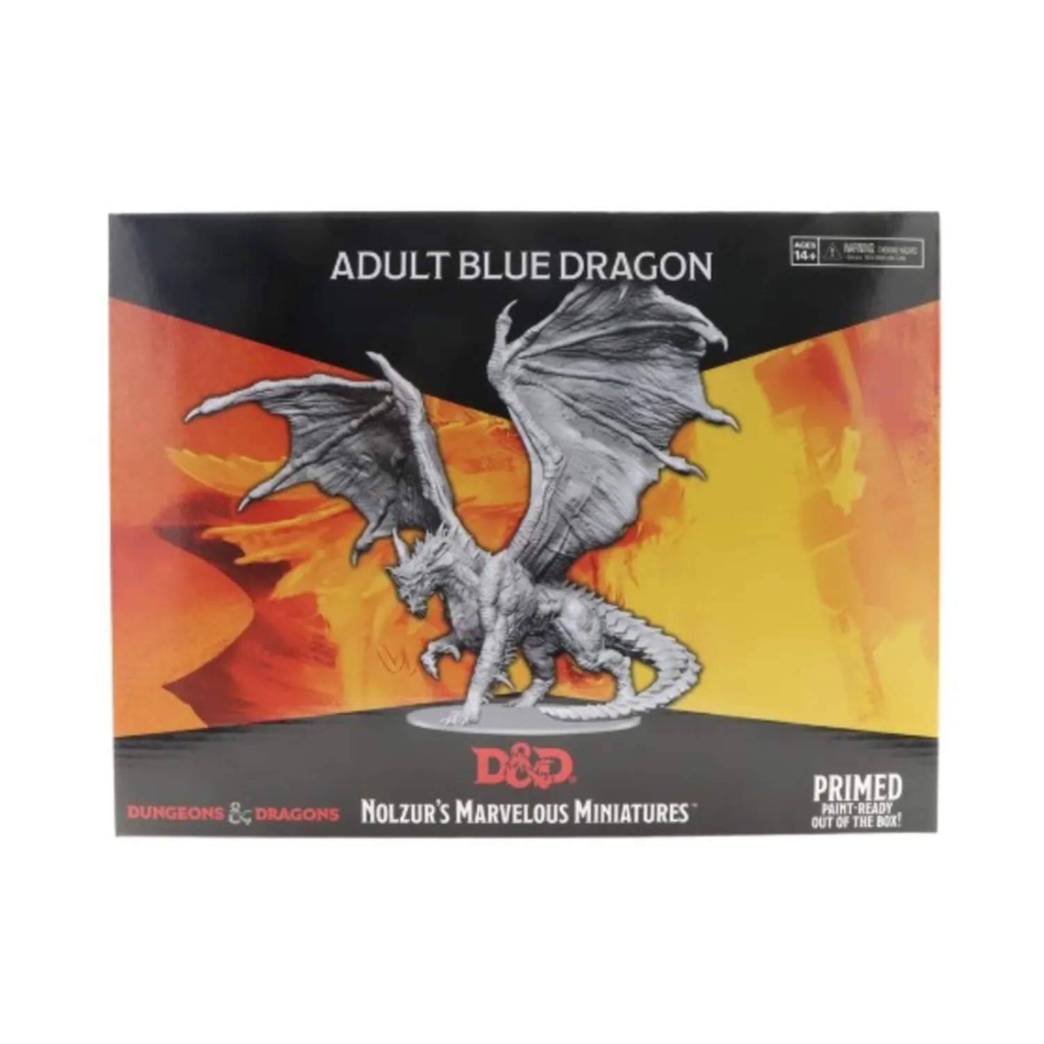 DUNGEONS AND DRAGONS MINIATURES: ADULT BLUE DRAGON | Gopher Games