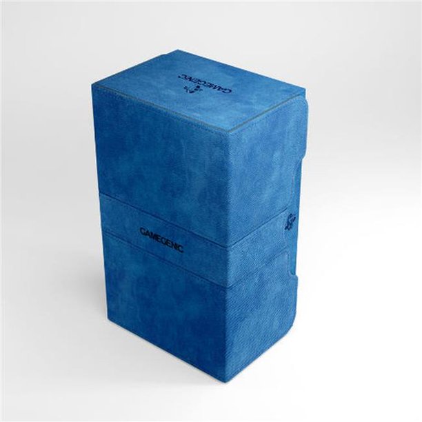 Stronghold Deck Box 200+ Blue | Gopher Games