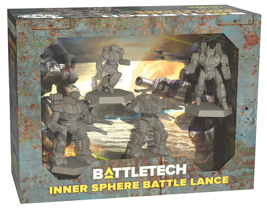 Battletech: Miniature Force Pack - Inner Sphere Battle Lance | Gopher Games