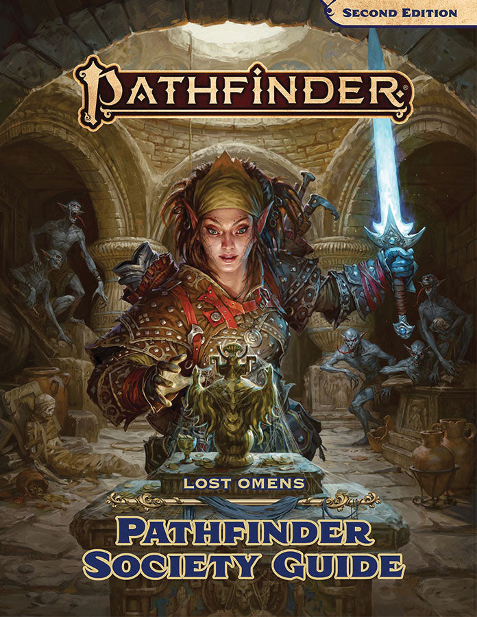 Pathfinder 2E: Lost Omens - Pathfinder Society Guide | Gopher Games