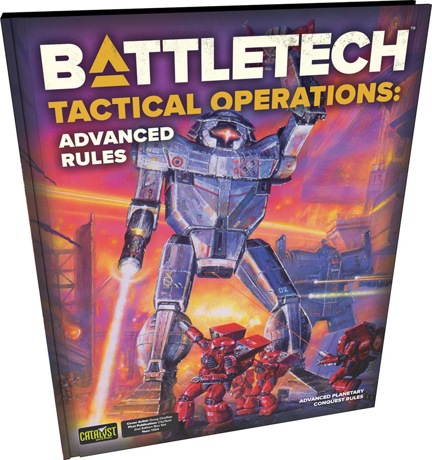 Battletech Tactical Operations - Advanced Rules | Gopher Games