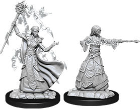 D&D Nolzur's Marvelous Miniatures: Female Elf Wizard | Gopher Games