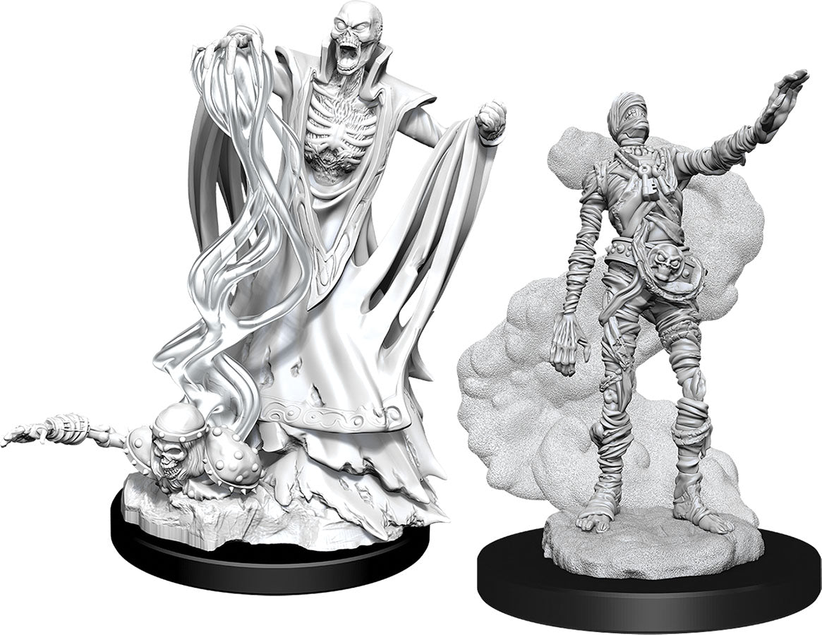 D&D Nolzur's Marvelous Miniatures: Lich & Mummy Lord | Gopher Games