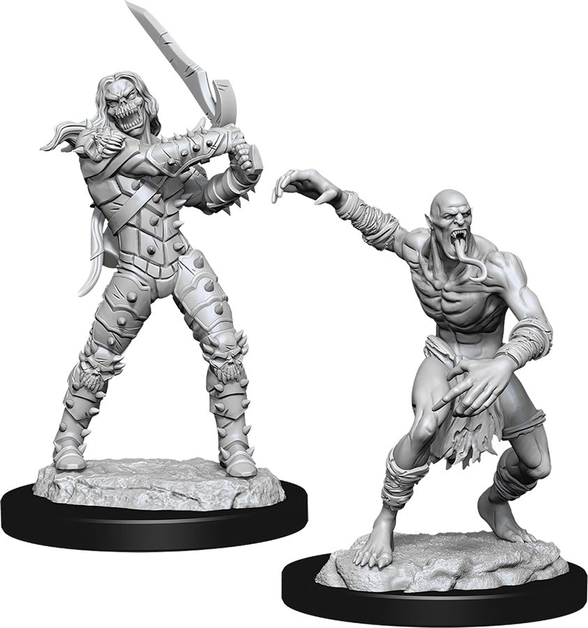 D&D Nolzur's Marvelous Miniatures: Wight & Ghast | Gopher Games