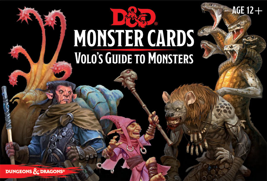 D&D Monster Cards: Volo's Guide to Monsters | Gopher Games