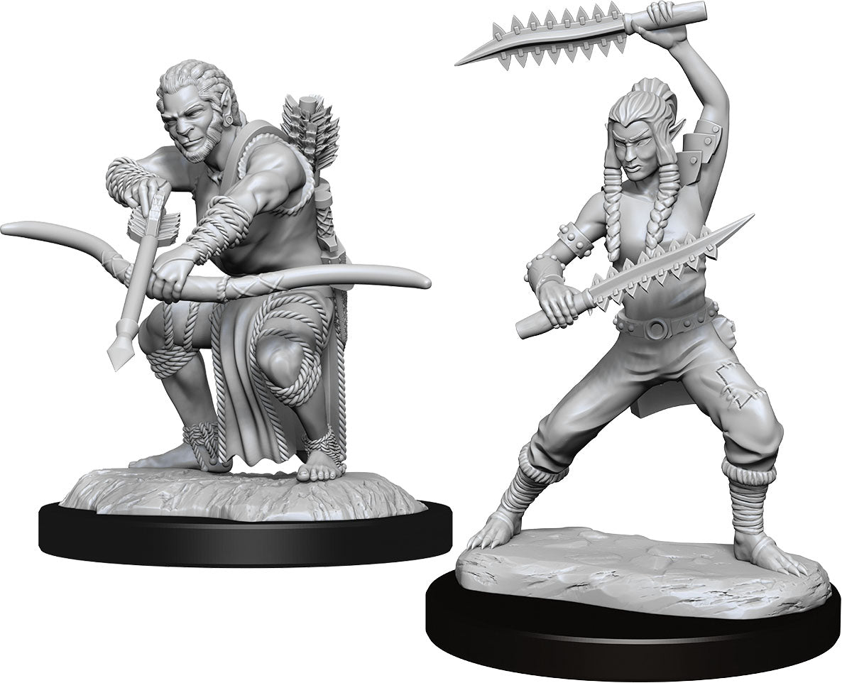 D&D Nolzur's Marvelous Miniatures: Shifter Wildhunt Ranger | Gopher Games