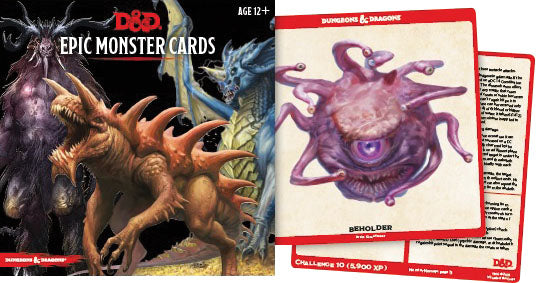 d&d 1e monsters D&D Epic Monster Cards – Gopher Games