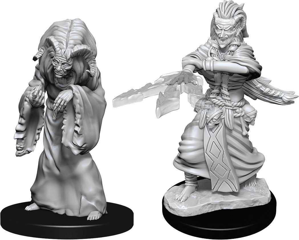 D&D Nolzur's Marvelous Miniatures: Night Hag & Dusk Hag | Gopher Games