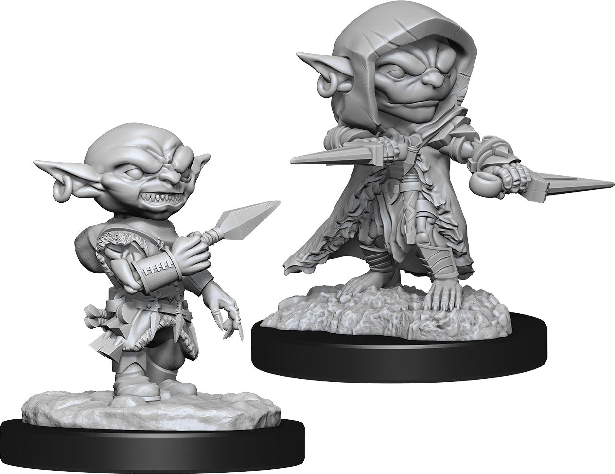 Pathfinder Deep Cuts Unpainted Miniatures: Goblin Rogue Male | Gopher Games