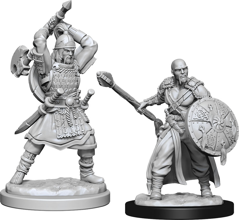 D&D Nolzur's Marvelous Miniatures: Human Barbarian Male | Gopher Games