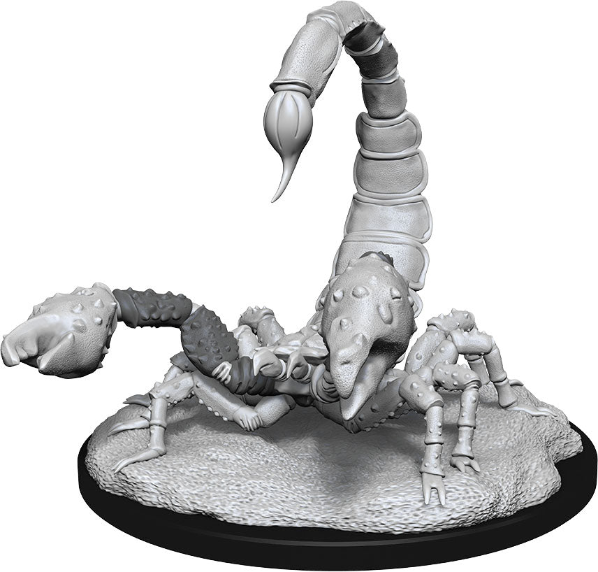 WizKids Deep Cuts Unpainted Miniatures: Giant Scorpion | Gopher Games