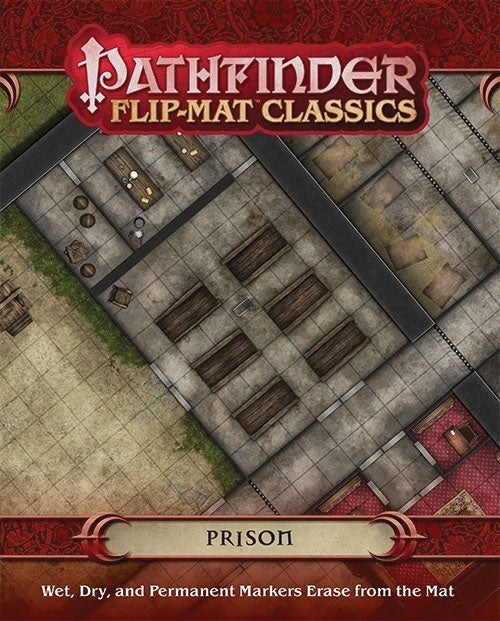 Pathfinder RPG: Prisons Flip-Mat | Gopher Games