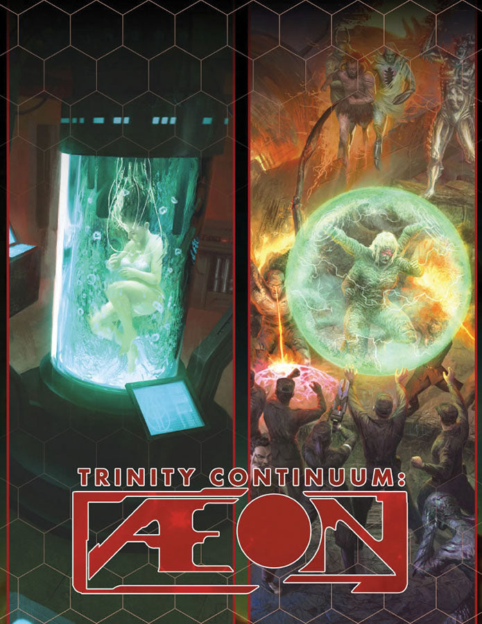 Trinity Continuum RPG: Aeon Reference Screen | Gopher Games