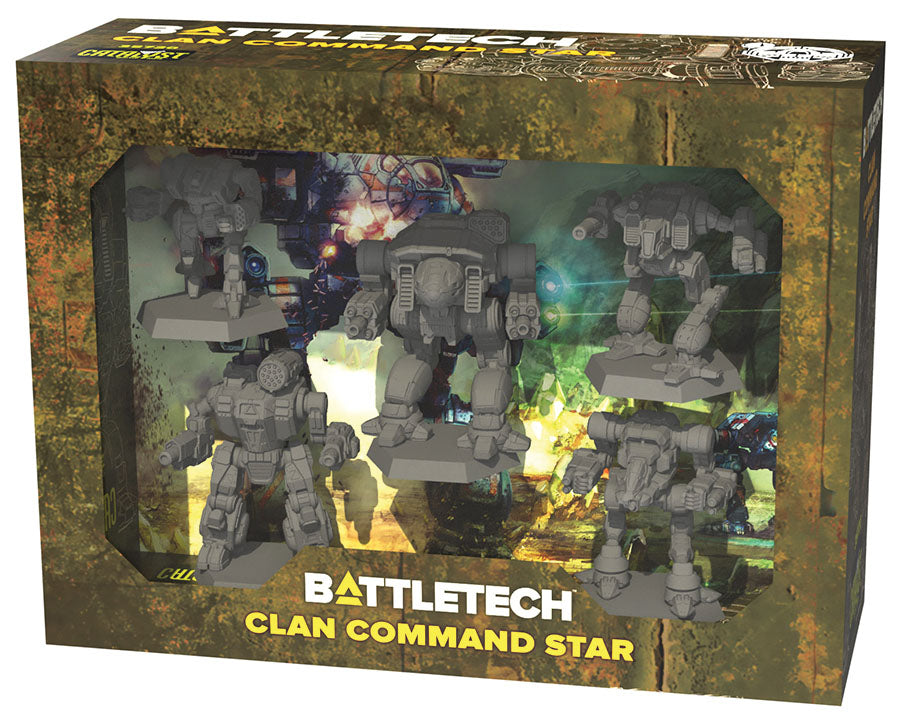 Battletech: Miniature Force Pack - Clan Command Star | Gopher Games