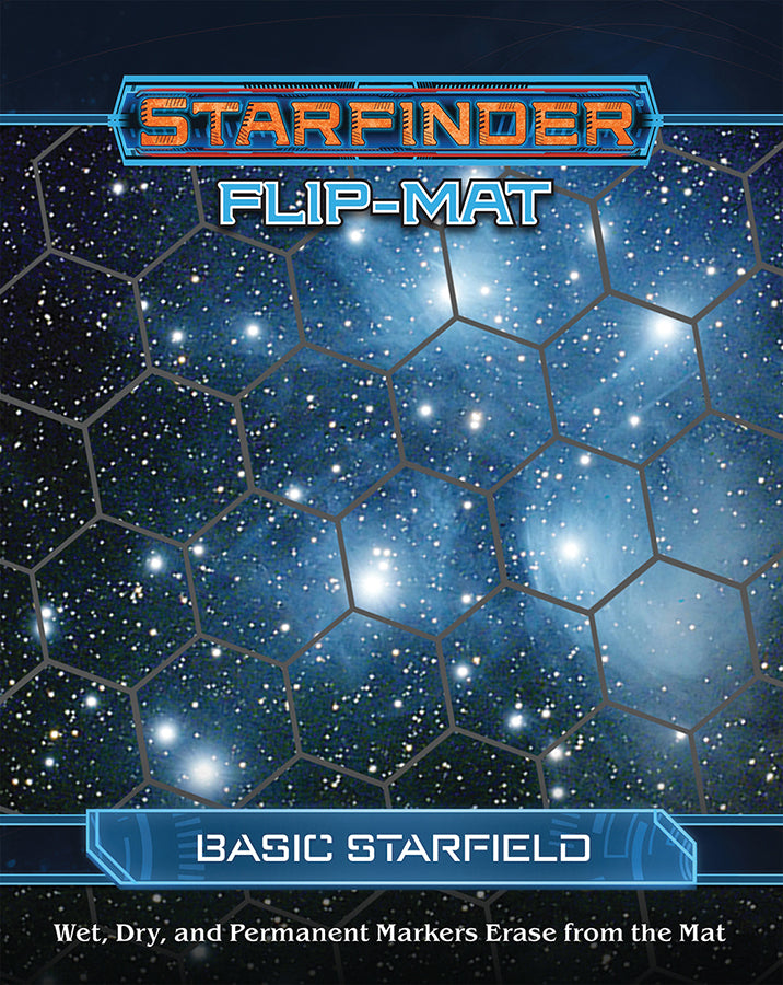 Starfinder Flip Mat: Basic Starfield | Gopher Games