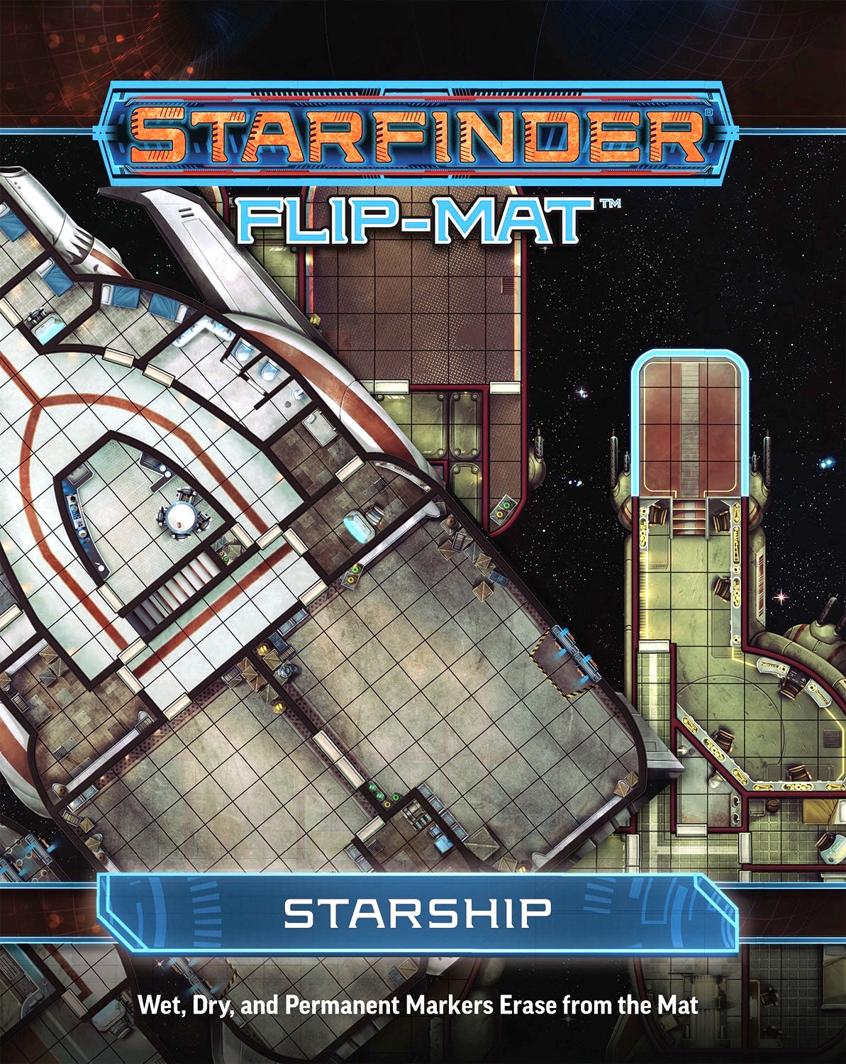 Starfinder Flip Mat: Starship | Gopher Games
