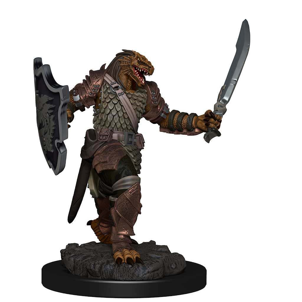 D&D Icons of the Realms Premium Miniatures: Dragonborn Female Paladin | Gopher Games