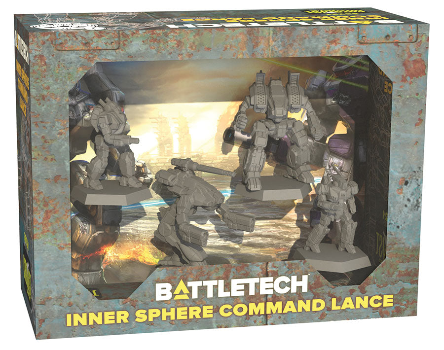 Battletech: Miniature Force Pack - Inner Sphere Command Lance | Gopher Games